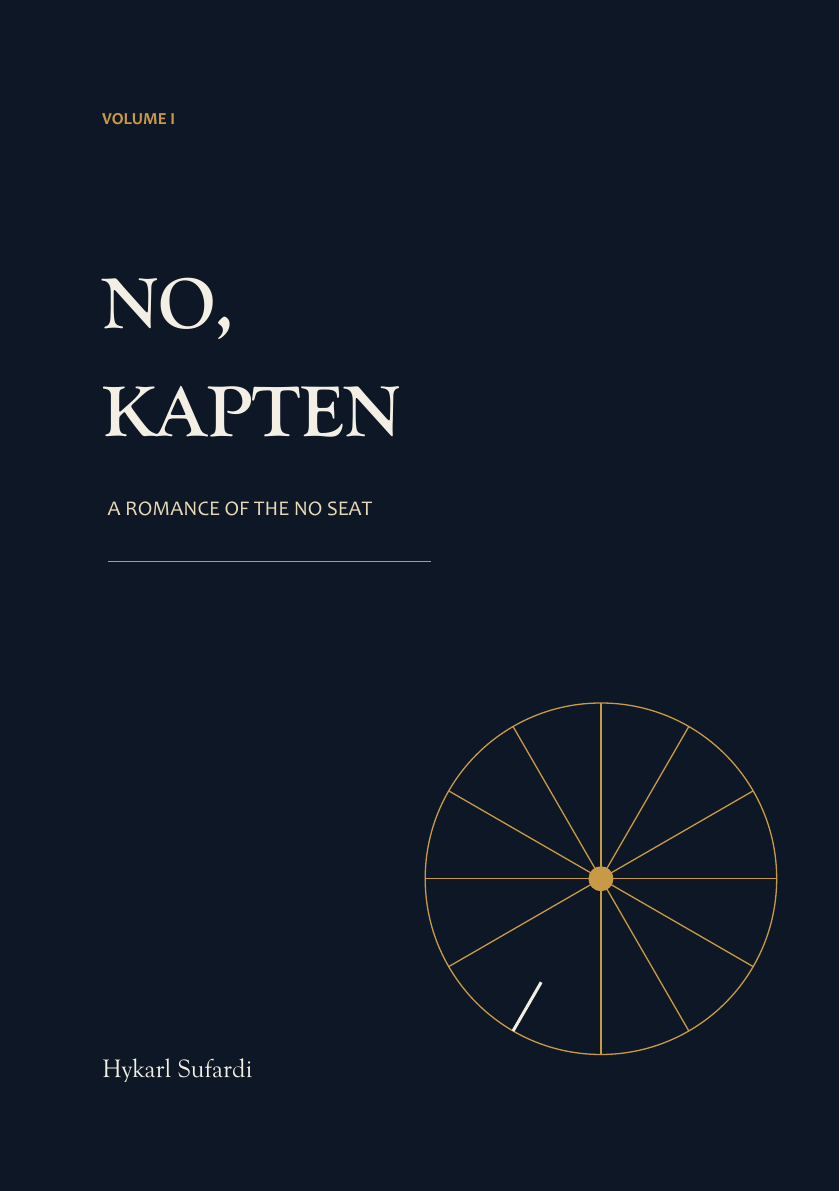 Cover proof of No, Kapten Volume I