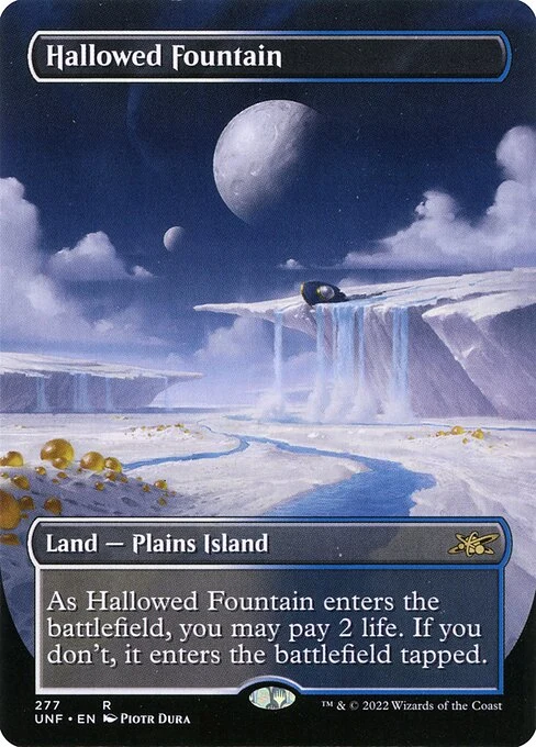 Hallowed Fountain — UNF #277. foil copy listed.