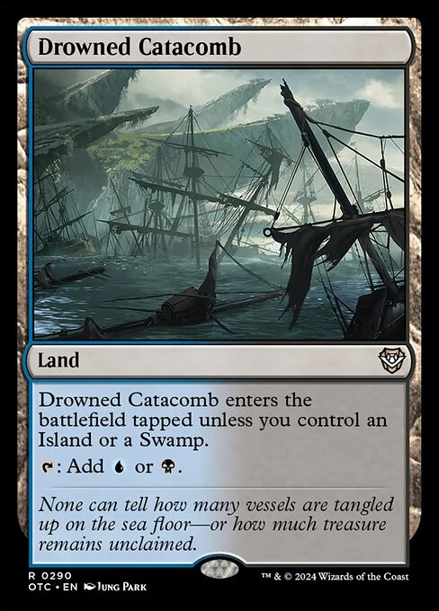 Drowned Catacomb — OTC #290. nonfoil copy listed.
