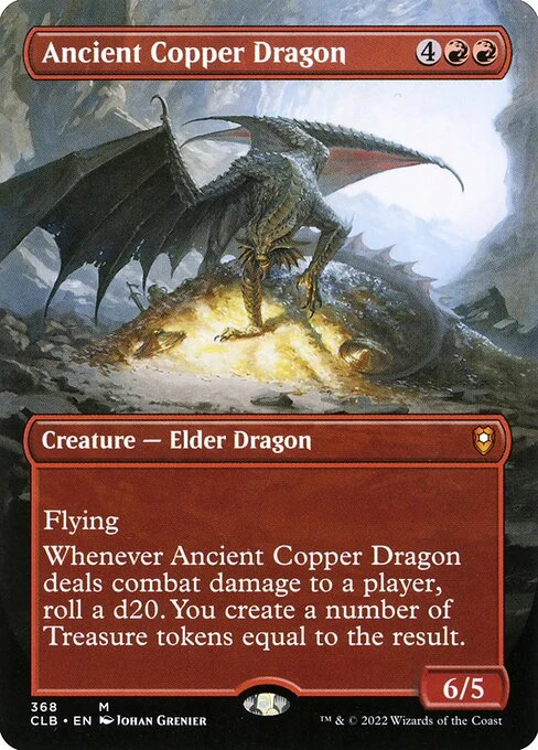 Ancient Copper Dragon — CLB #368. nonfoil copy listed.