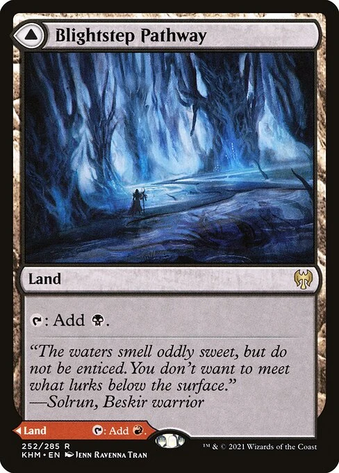 Blightstep Pathway // Searstep Pathway — KHM #252. nonfoil copy listed.