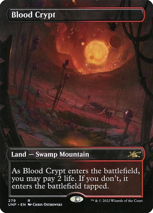 Blood Crypt — UNF #279. foil copy listed.