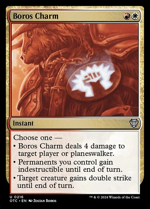 Boros Charm — OTC #216. nonfoil copy listed.
