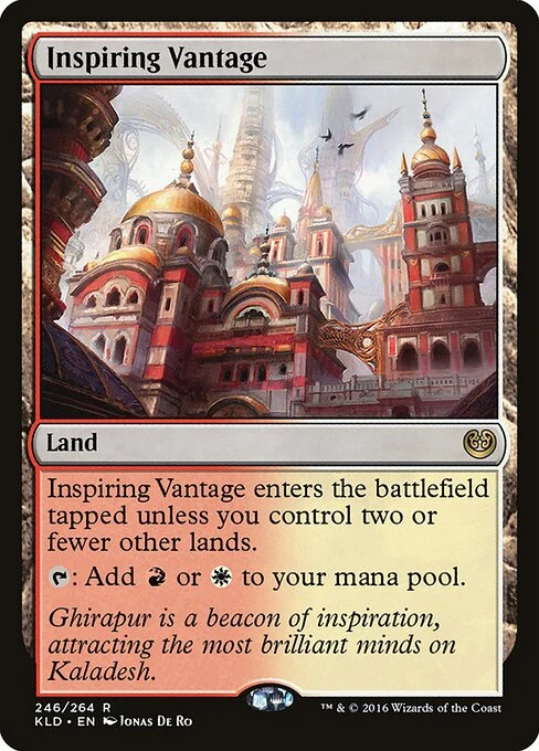 Inspiring Vantage — KLD #246. nonfoil copy listed.