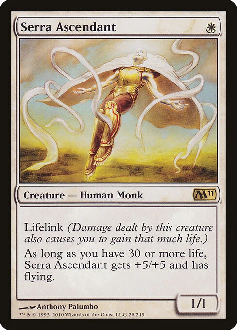 Serra Ascendant — M11 #28. nonfoil copy listed.