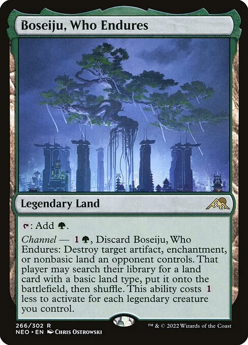 Boseiju, Who Endures — NEO #266. nonfoil copy listed.