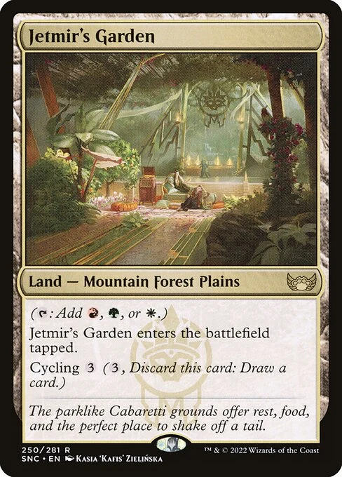Jetmir's Garden — SNC #250. nonfoil copy listed.