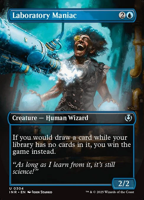 Laboratory Maniac — INR #304. nonfoil copy listed.