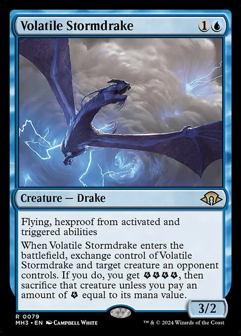 Volatile Stormdrake — MH3 #79. foil copy listed.