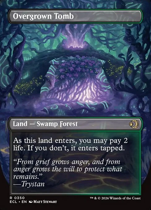 Overgrown Tomb — ECL #350. foil copy listed.