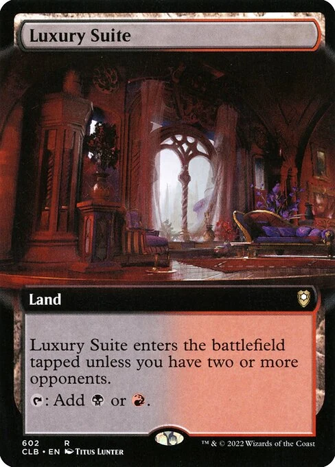 Luxury Suite — CLB #602. nonfoil copy listed.