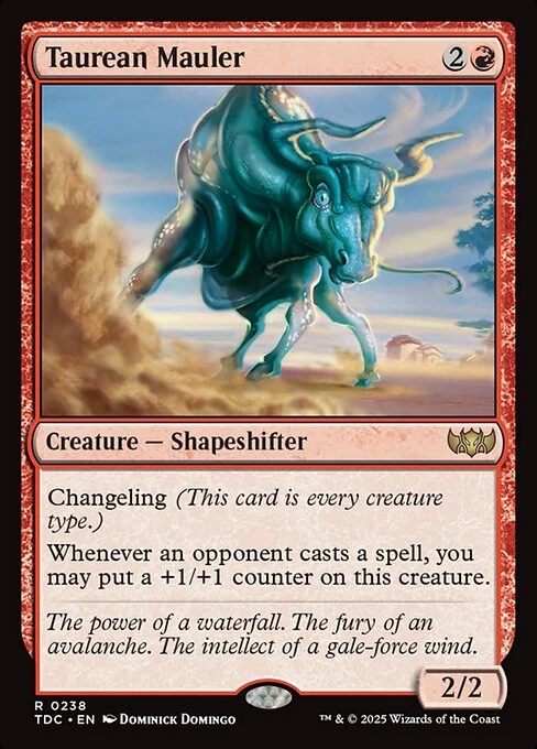 Taurean Mauler — TDC #238. nonfoil copy listed.