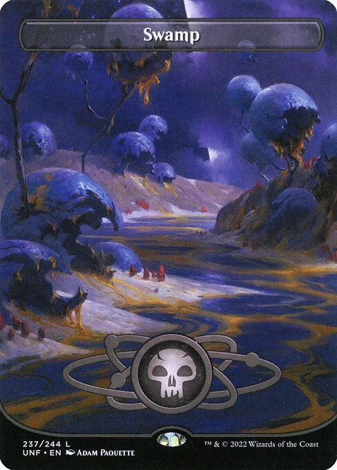 Swamp — UNF #237. foil copy listed.