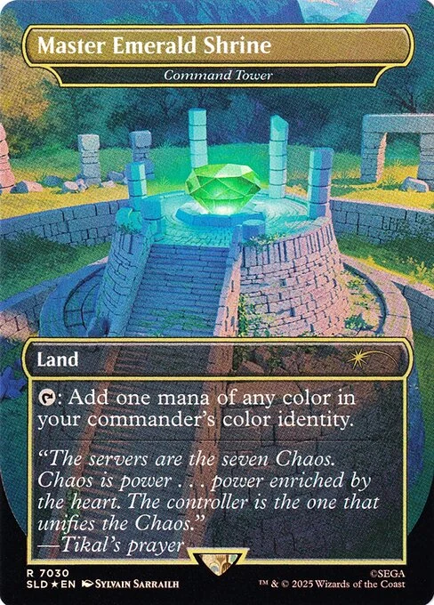 Command Tower — SLD #7030. foil copy listed.