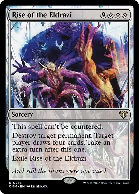 Rise of the Eldrazi — CMM #716. nonfoil copy listed.