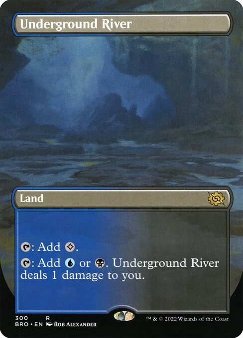 Underground River — BRO #300. nonfoil copy listed.