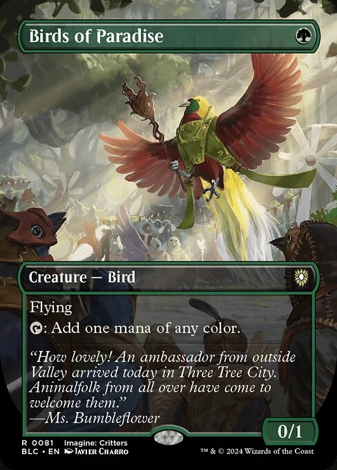 Birds of Paradise — BLC #81. nonfoil copy listed.