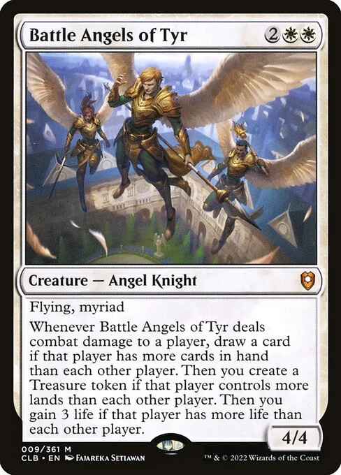 Battle Angels of Tyr — CLB #9. foil copy listed.