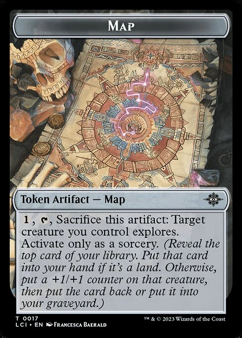 Map — TLCI #17. nonfoil copy listed.