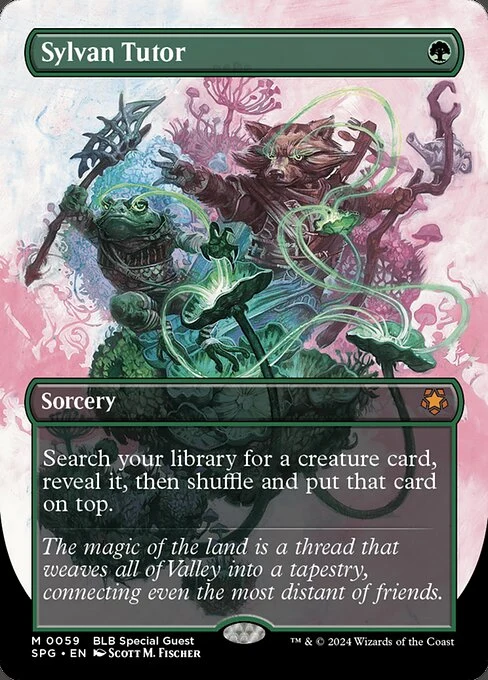 Sylvan Tutor — SPG #59. nonfoil copy listed.