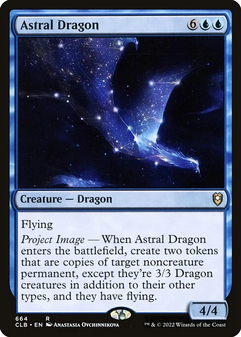 Astral Dragon — CLB #664. nonfoil copy listed.