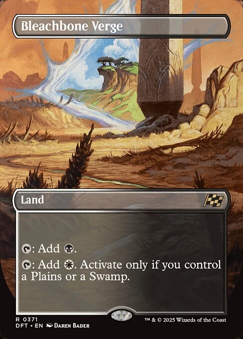 Bleachbone Verge — DFT #371. foil copy listed.