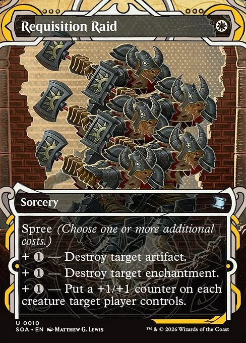 Requisition Raid — SOA #10. nonfoil copy listed.