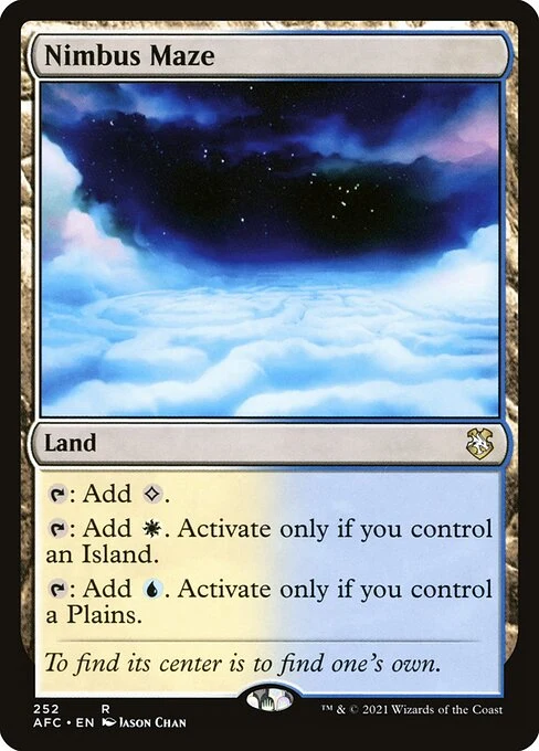Nimbus Maze — AFC #252. nonfoil copy listed.