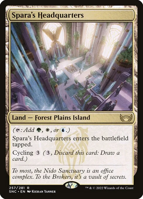 Spara's Headquarters — SNC #257. nonfoil copy listed.
