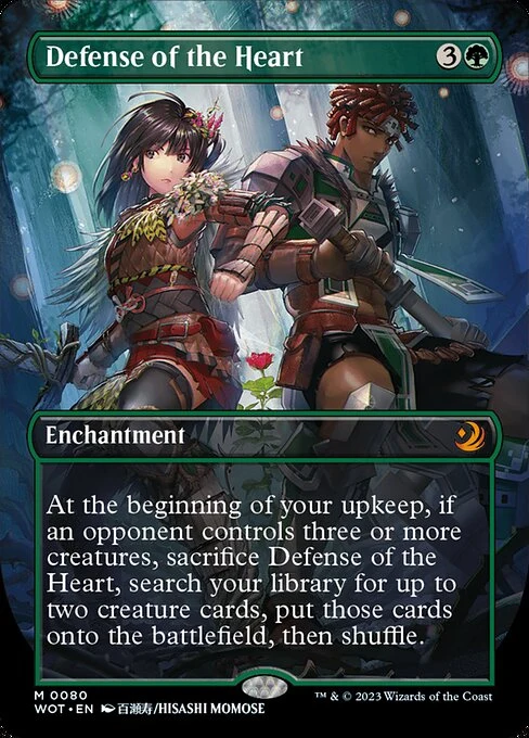 Defense of the Heart — WOT #80. nonfoil copy listed.