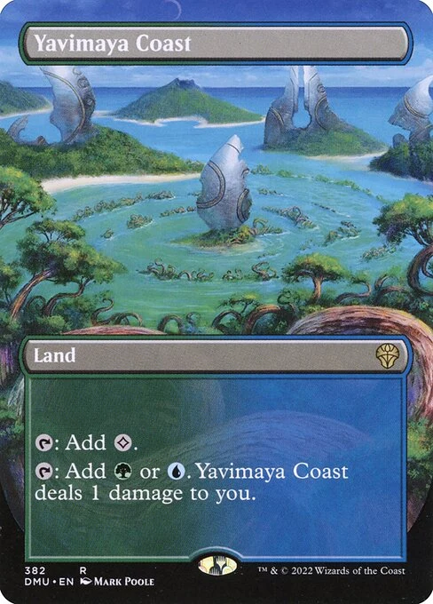 Yavimaya Coast — DMU #382. nonfoil copy listed.
