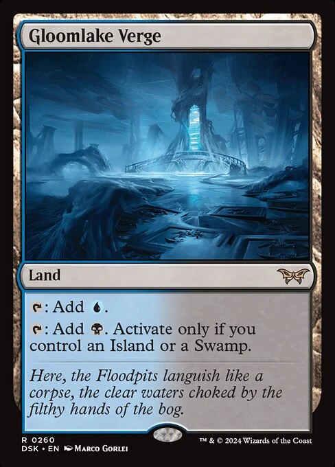 Gloomlake Verge — DSK #260. nonfoil copy listed.