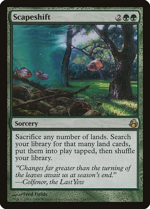Scapeshift — MOR #136. nonfoil copy listed.