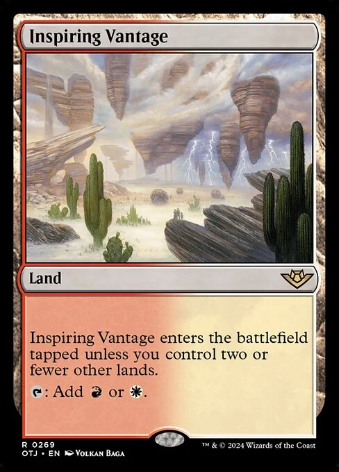 Inspiring Vantage — OTJ #269. nonfoil copy listed.