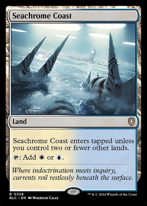 Seachrome Coast — BLC #328. nonfoil copy listed.