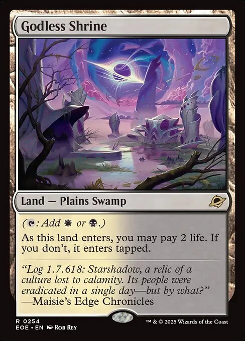 Godless Shrine — EOE #254. nonfoil copy listed.
