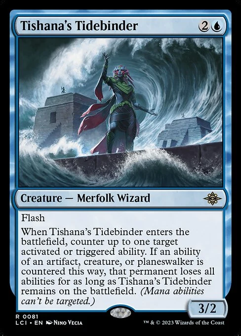 Tishana's Tidebinder — LCI #81. nonfoil copy listed.