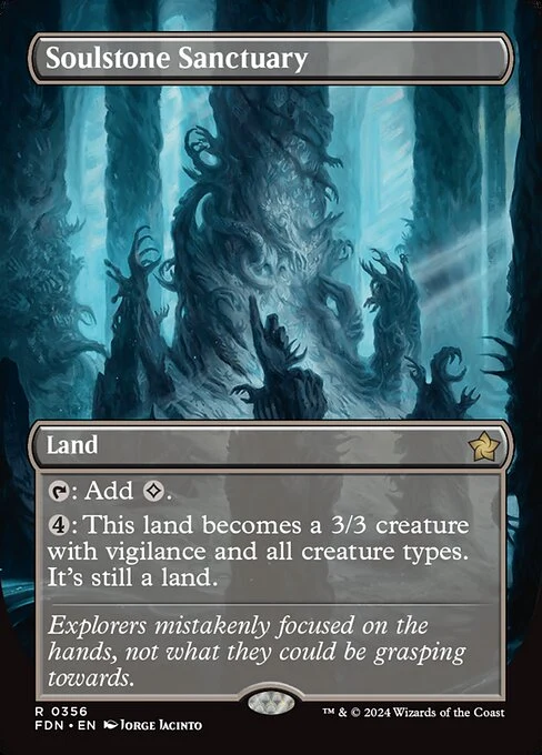 Soulstone Sanctuary — FDN #356. foil copy listed.