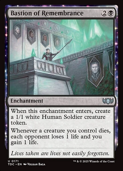 Bastion of Remembrance — TDC #171. nonfoil copy listed.