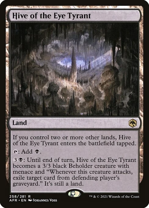 Hive of the Eye Tyrant — AFR #258. foil copy listed.