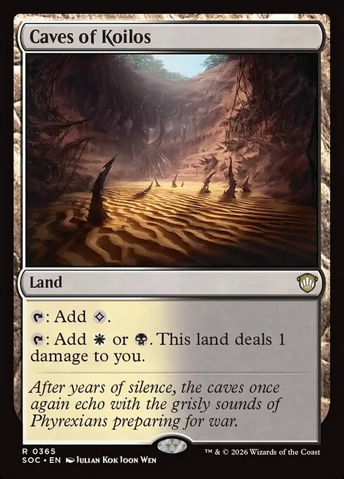 Caves of Koilos — SOC #365. nonfoil copy listed.