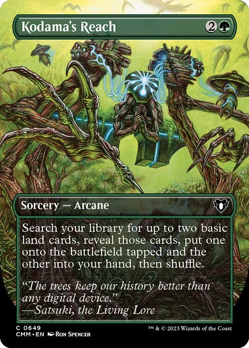 Kodama's Reach — CMM #649. nonfoil copy listed.