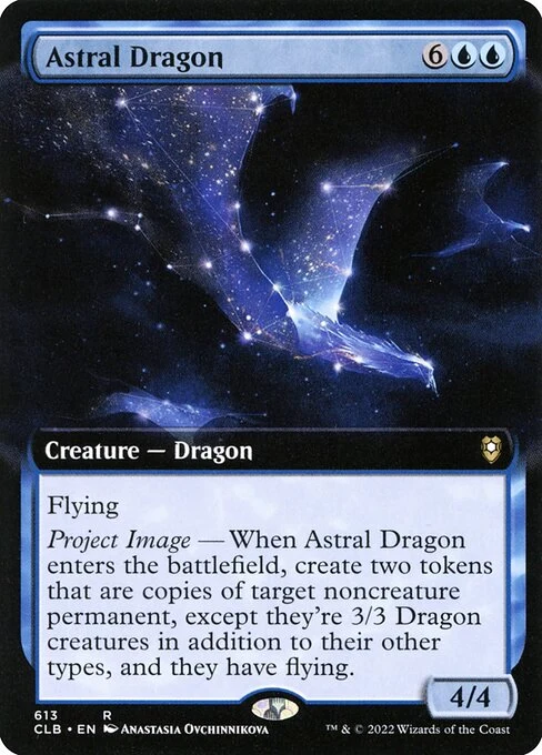 Astral Dragon — CLB #613. nonfoil copy listed.