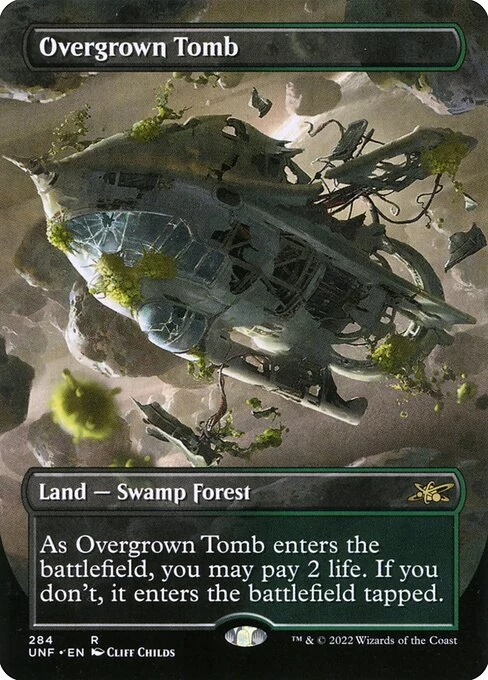 Overgrown Tomb — UNF #284. foil copy listed.