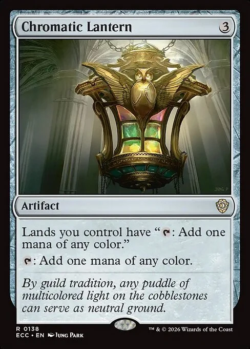 Chromatic Lantern — ECC #138. nonfoil copy listed.