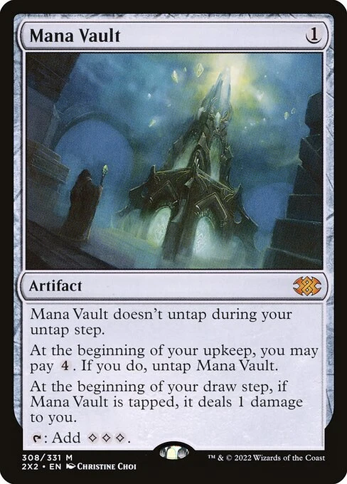 Mana Vault — 2X2 #308. nonfoil copy listed.