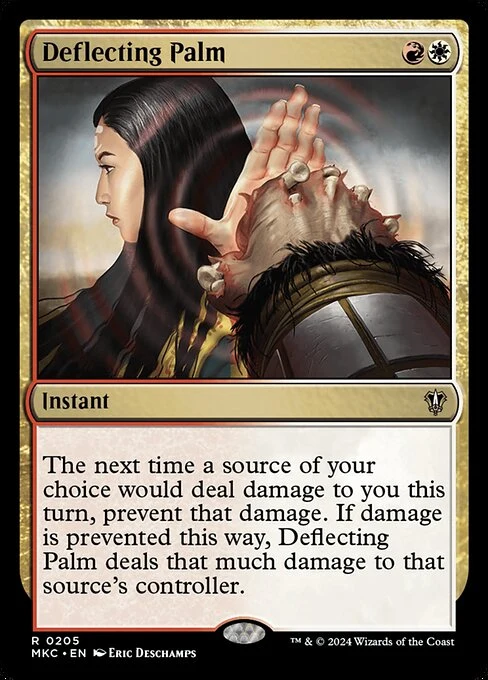 Deflecting Palm — MKC #205. nonfoil copy listed.