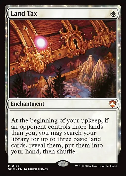 Land Tax — SOC #153. nonfoil copy listed.