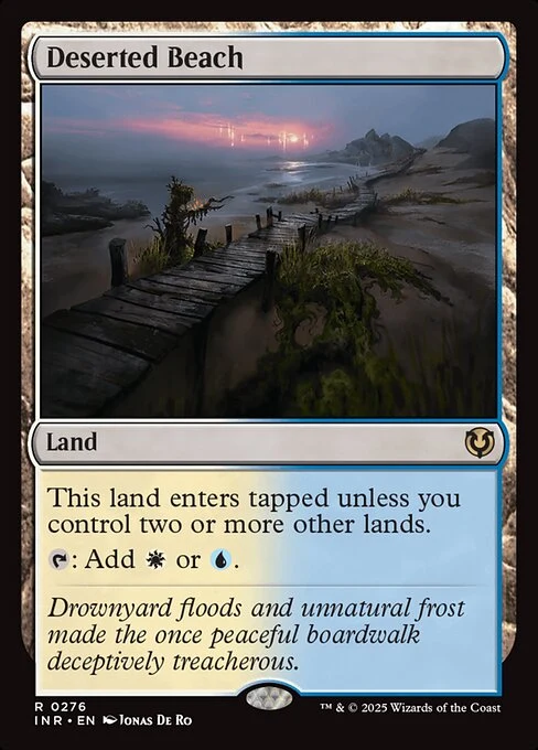Deserted Beach — INR #276. nonfoil copy listed.