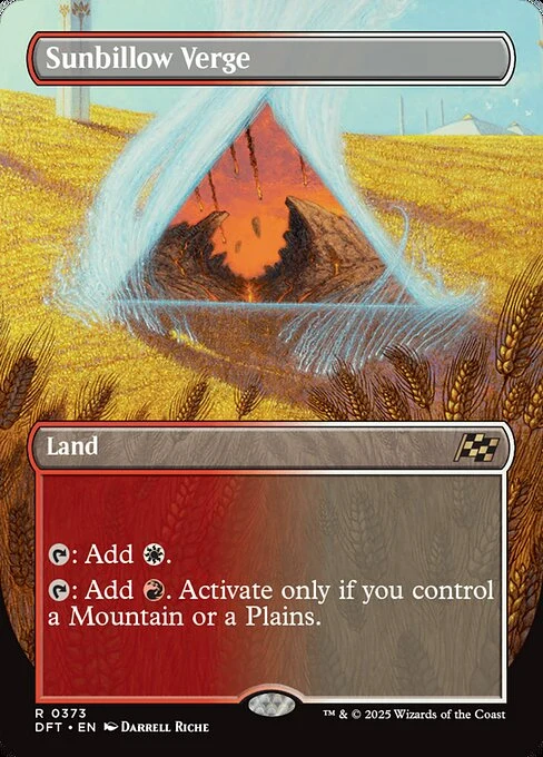 Sunbillow Verge — DFT #373. foil copy listed.